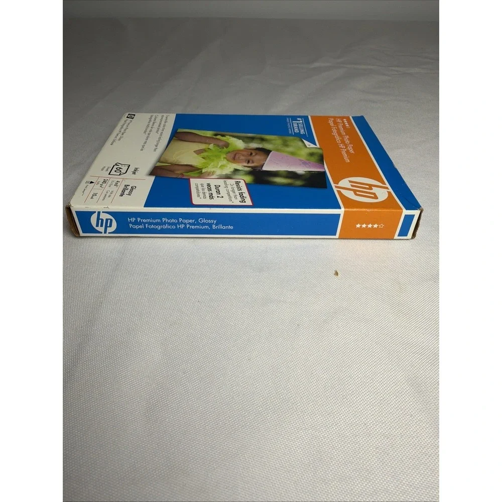 HP Premium Photo Paper Glossy 4x6 Inkjet Printer 60 Sheets 10mil NEW SEALED